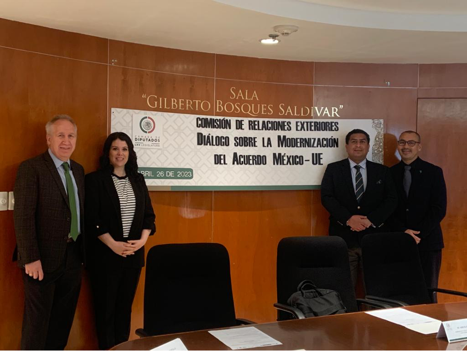 El EIIS participa en reuniones con miembros del H. Congreso de la Unión de México de cara a la XXIX Comisión Parlamentaria Mixta Unión Europea-México